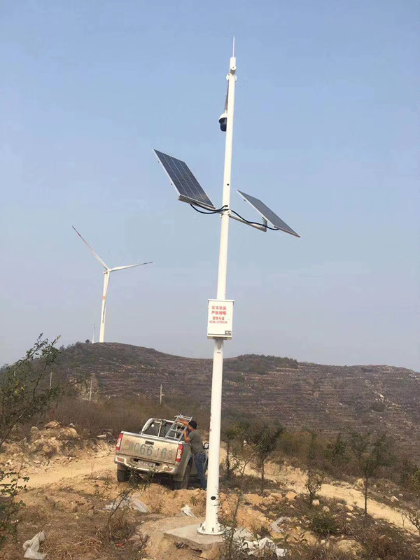 Solar Charging for Geological Monitoring
